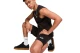 Puma Ess No 1 Logo Ανδρική Αθλητική Βερμούδα Μαύρη