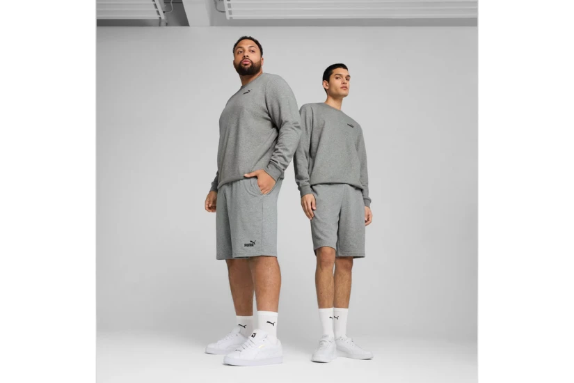 Puma Ess No 1 Logo Ανδρική Αθλητική Βερμούδα Γκρι