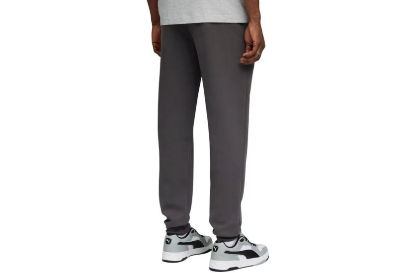 Puma Essentials 2 Color No.1 Logo Ανδρικό Παντελόνι Φόρμας Γκρι Σκούρο