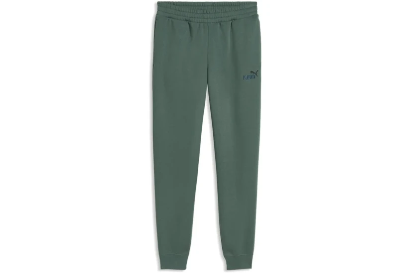 Puma Essentials 2 Color No.1 Logo Ανδρικό Παντελόνι Φόρμας Κυπαρισσί