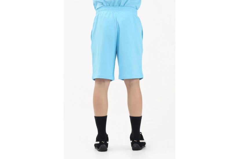 Puma Essentials 2 Color No 1 Logo Ανδρική Αθλητική Βερμούδα Γαλάζια