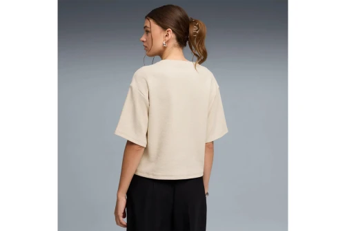 Puma Essentials Elevated Relaxed T-Shirt Γυναικείο (691813 87)