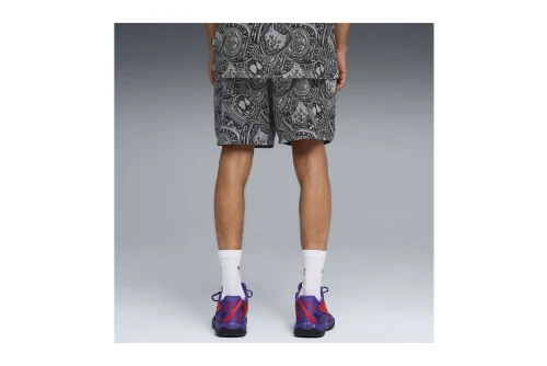 Puma Flag Foul All Over Print 15Cm Βερμούδα Μπασκετική Ανδρική (692277 01)