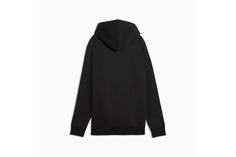 Puma Essentials Fleece Relaxed Γυναικείο Φούτερ με Κουκούλα Μαύρο