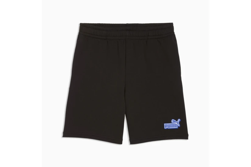 Puma Essentials Logo Lab Relaxed Παιδικό Αθλητικό Σορτς Μαύρο