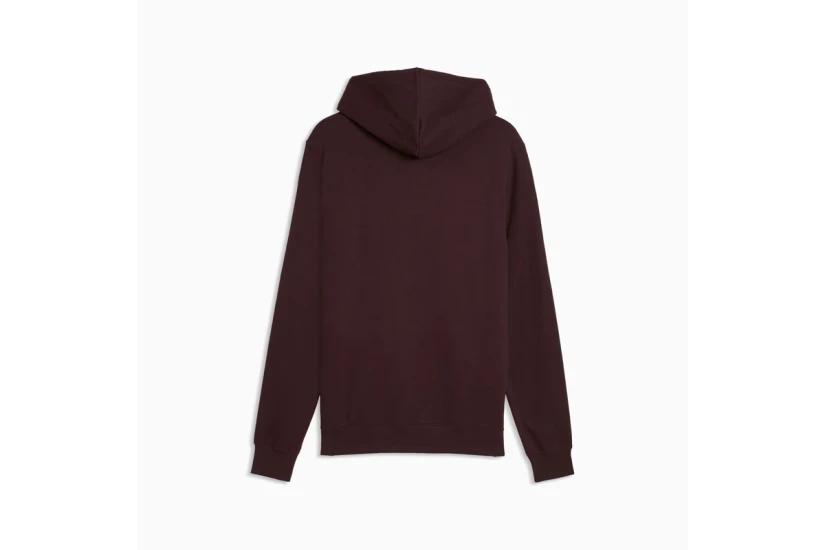 Puma Essentials Elevated Fleece Ανδρικό Φούτερ με Κουκούλα Καφέ