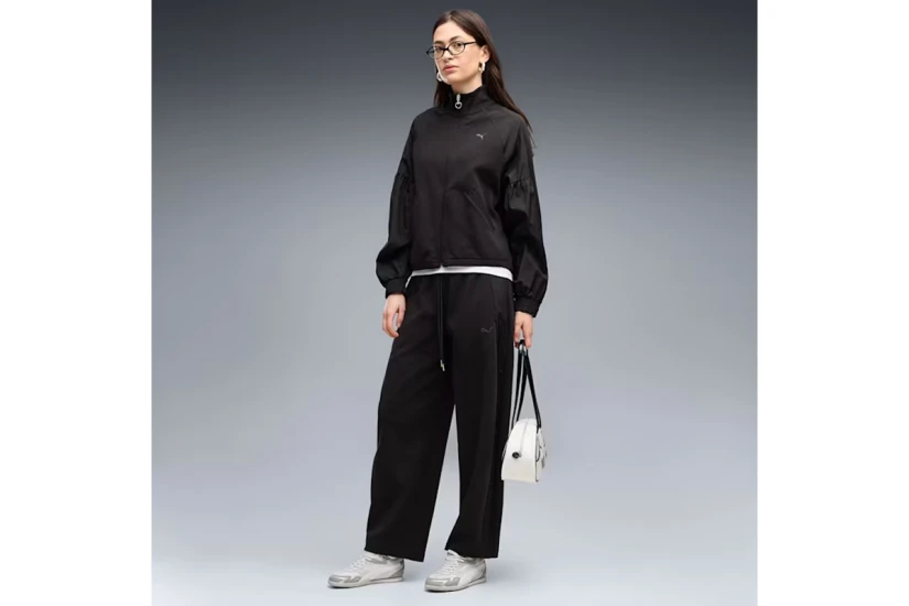 Puma Her Relaxed Barrel Leg Παντελόνι Φόρμας Γυναικείο (694024 01)