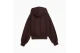 Puma Her Relaxed Fleece Γυναικείο Φούτερ με Κουκούλα Καφέ