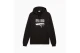 Puma Sport Logo Play Fleece Ανδρικό Φούτερ με Κουκούλα Μαύρο, Γκρι