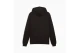 Puma Sport Logo Play Fleece Ανδρικό Φούτερ με Κουκούλα Μαύρο, Γκρι