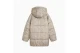 Puma Style Padded Relaxed Γυναικείο Μπουφάν Puffer με Κουκούλα Πουρό, Μπεζ