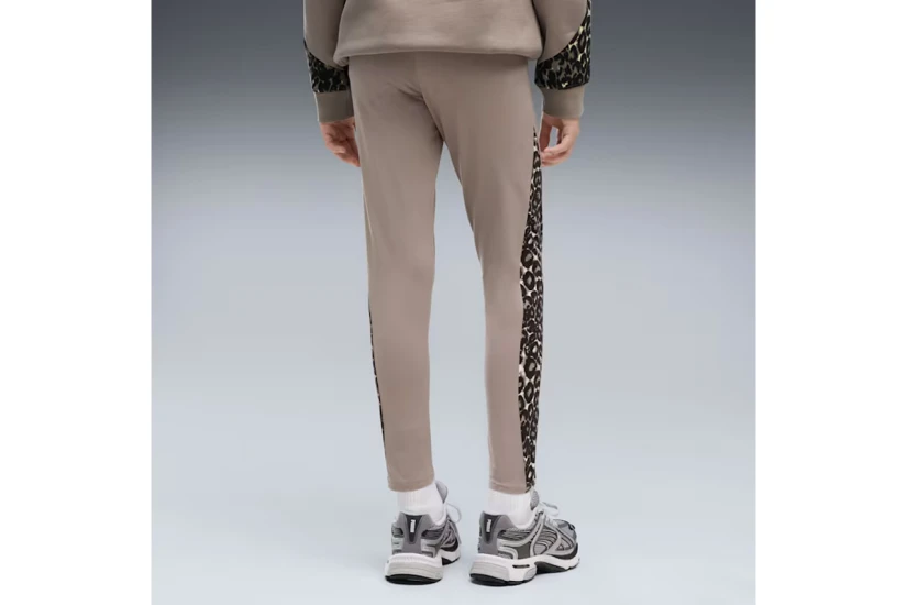 Puma Sport Animal Παιδικό Κολάν 7/8 Καφέ, Μαύρο, Εκρού