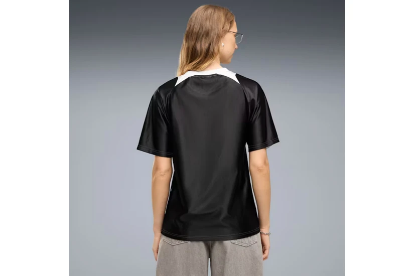 Puma Street Relaxed Γυναικεία Κοντομάνικη Μπλούζα Μαύρη, Λευκή