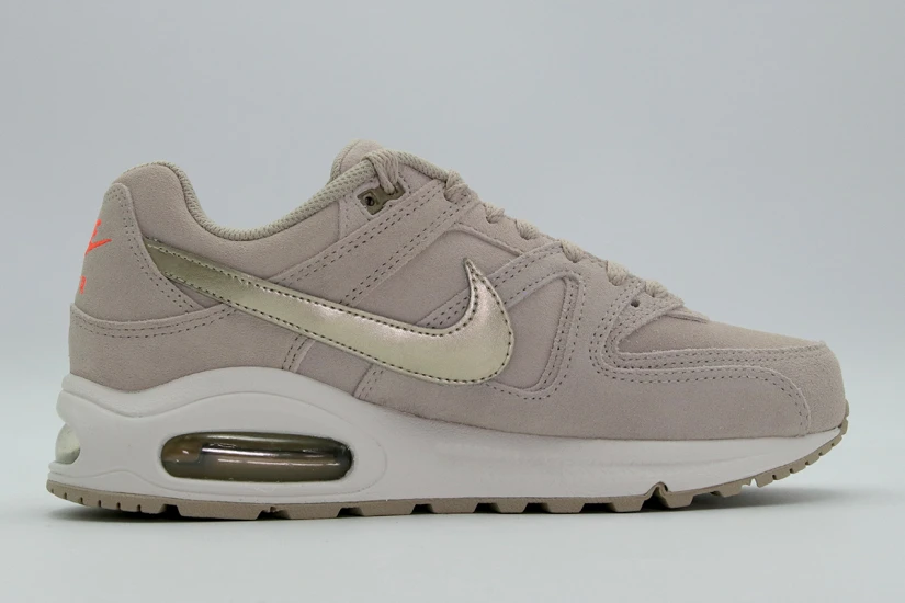 Nike Air Max Command Premium Sneakers Γκρι, Χρυσά, Λευκά