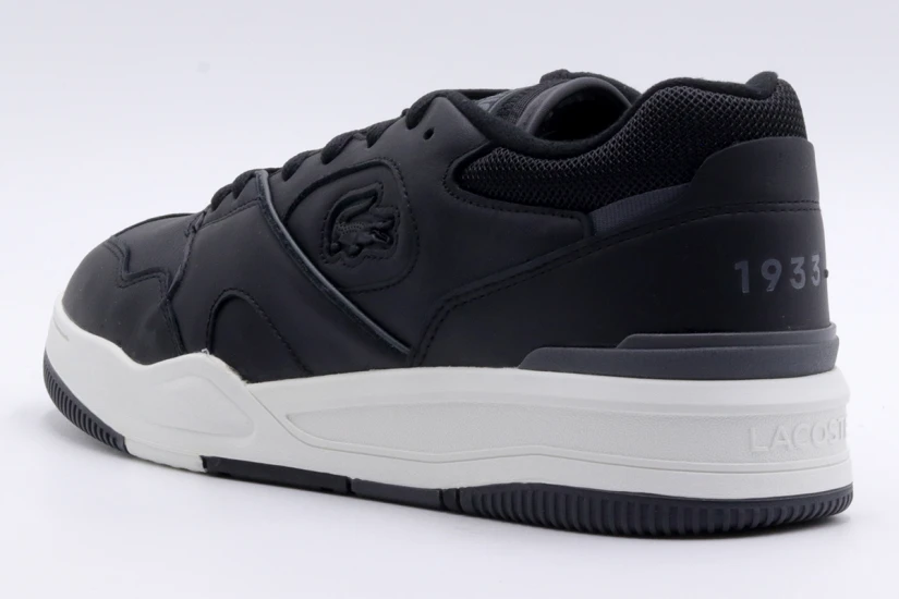 Lacoste Lineshot Ανδρικά Sneakers Μαύρα, Λευκά