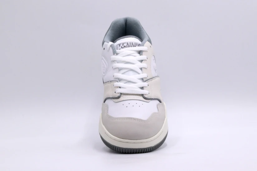 Lacoste Lineshot Ανδρικά Sneakers Λευκά, Εκρού, Γκρι