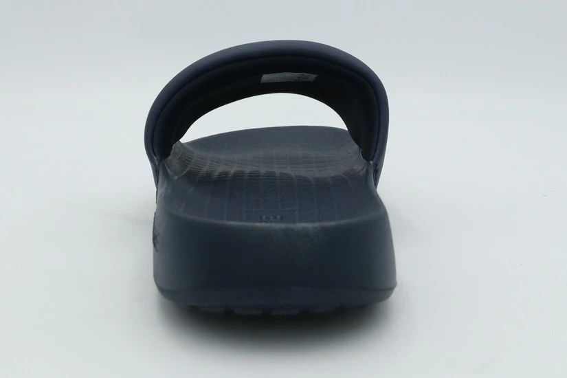 Lacoste Serve Slides 1.0 Ανδρικές Παντόφλες Μπλε Σκούρο, Λευκές