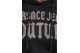 Versace Logo Goth Glitter Γυναικείο Φούτερ Με Κουκούλα Μαύρο