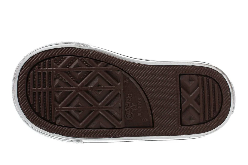 Converse Chuck Taylor All Star Βρεφικά Sneakers Κόκκινα, Λευκά