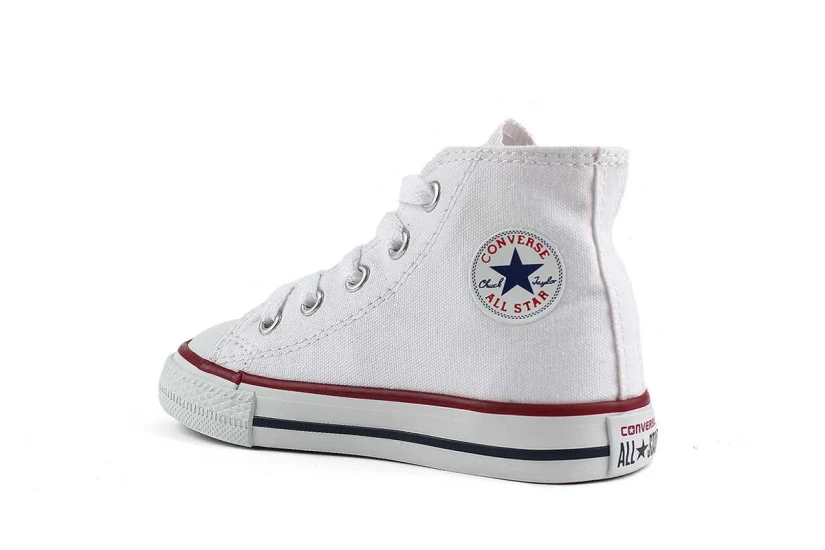 Converse Chuck Taylor All Star Βρεφικά Sneakers Κόκκινα, Λευκά