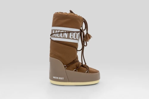 Moon Boot Icon Brown Nylon Μπότες Χιονιού (80D1400440 M005)