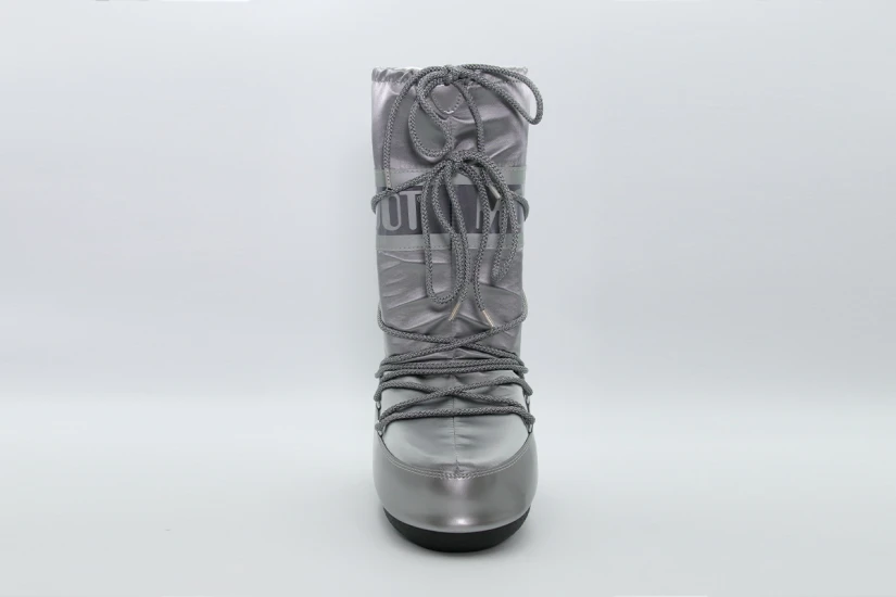 Moon Boot Icon Glance Γυναικείες Μπότες Ασημί