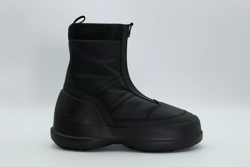 Moon Boot Luna Zip Γυναικεία Μποτάκια Χιονιού Μαύρα