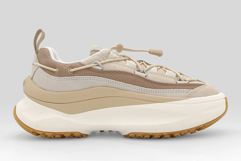Moon Boot Moon247 Xlace Off White And Taupe Γυναικεία Sneakers