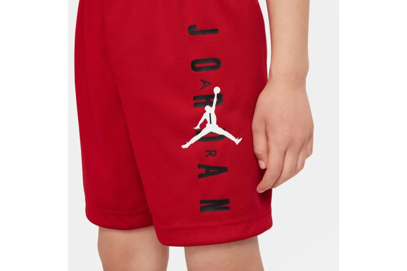 Jordan Vert Mesh Παιδικό Αθλητικό Σορτς Κόκκινο