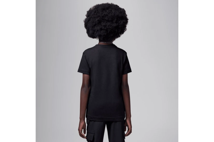 Jordan Jumpman Air Embroidered Παιδικό Κοντομάνικο T-Shirt Μαύρο