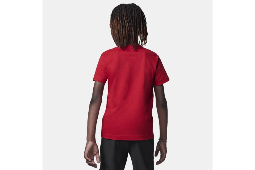 Jordan Jumpman Air Embroidered Παιδικό Κοντομάνικο T-Shirt Κόκκινο