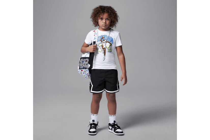 Jordan Customized Air Βρεφικό - Παιδικό Κοντομάνικο T-Shirt Λευκό