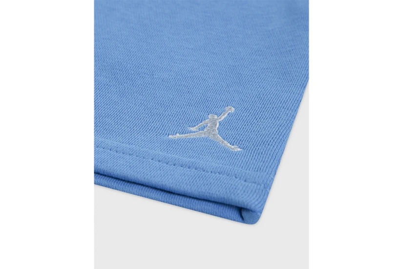 Jordan Brooklyn Essentials French Terry Παιδικό Σετ Κοντομάνικη Μπλούζα - Σορτς  Σιέλ