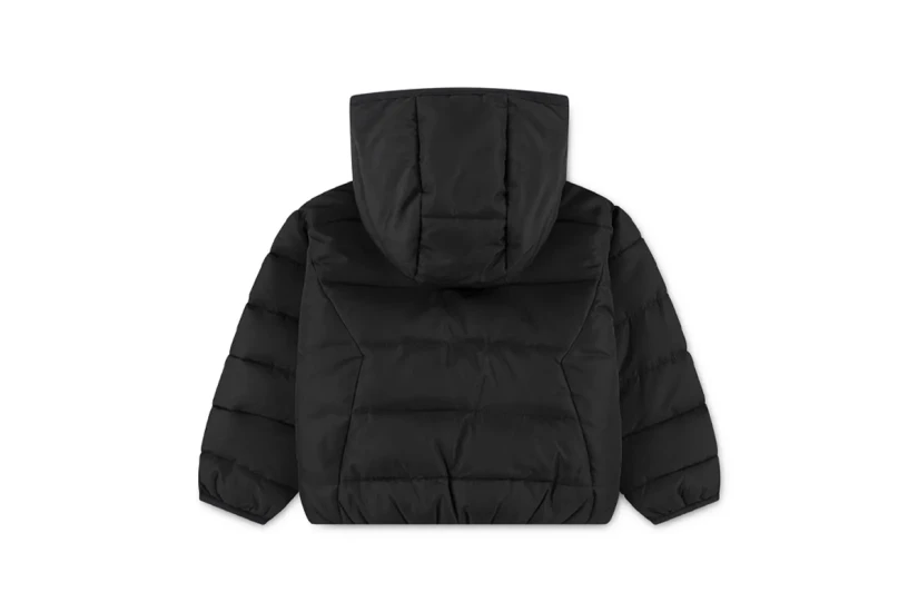 Jordan Essentials Παιδικό Μπουφάν Puffer με Κουκούλα Μαύρο