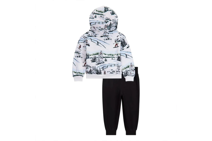 Jordan Brooklyn Fleece Holiday Παιδικό Σετ Hoodie - Παντελόνι