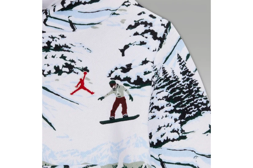 Jordan Brooklyn Fleece Holiday Παιδικό Σετ Hoodie - Παντελόνι