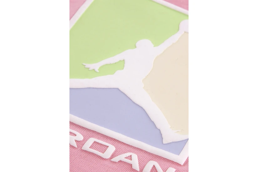 Jordan Jumpman Essentials Παιδικό Σετ Κοντομάνικη Μπλούζα - Σορτς Ροζ