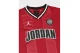 Jordan 23 Jersey Παιδικό Σετ Κοντομάνικη Μπλούζα - Σορτς Κόκκινο, Μαύρο, Λευκό