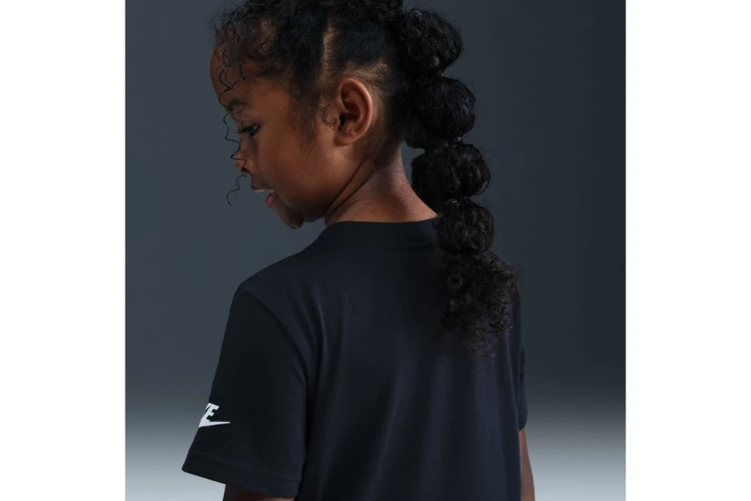 Nike Futura Παιδικό Κοντομάνικο T-Shirt Μαύρο, Χρυσό