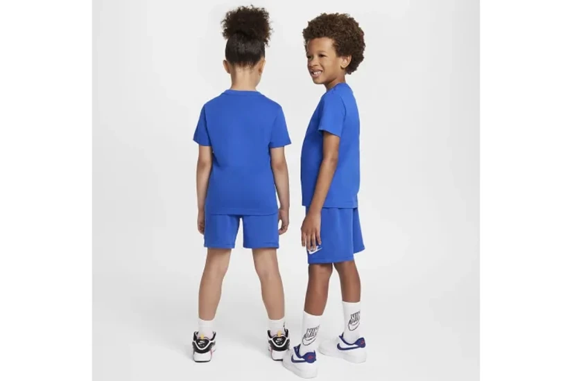 Nike Club Βρεφικό-Παιδικό Σετ Κοντομάνικη Μπλούζα-Σορτς Ρουά