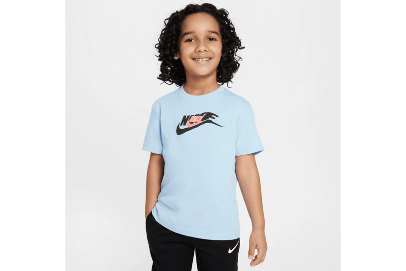 Nike On The Move Basic Παιδική Κοντομάνικη Μπλούζα Γαλάζια