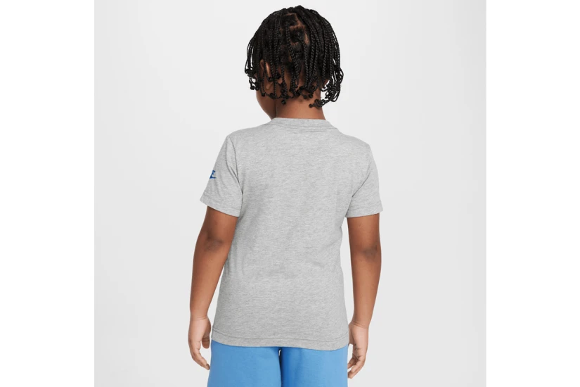 Nike Air Boxy Παιδικό T-Shirt Γκρι Ανοιχτό, Μπλε