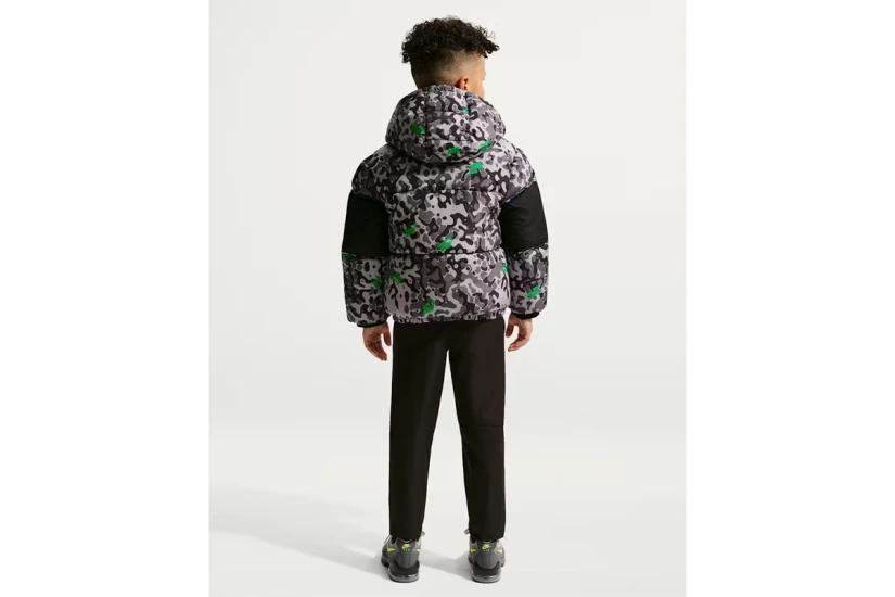 Nike Jacquard Logo Mixed Media Μπουφάν Puffer (86N976 K0P)
