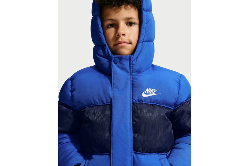 Nike Jacquard Logo Mixed Media Μπουφάν Puffer (86N976 U89)