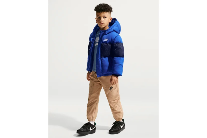 Nike Jacquard Logo Mixed Media Μπουφάν Puffer (86N976 U89)