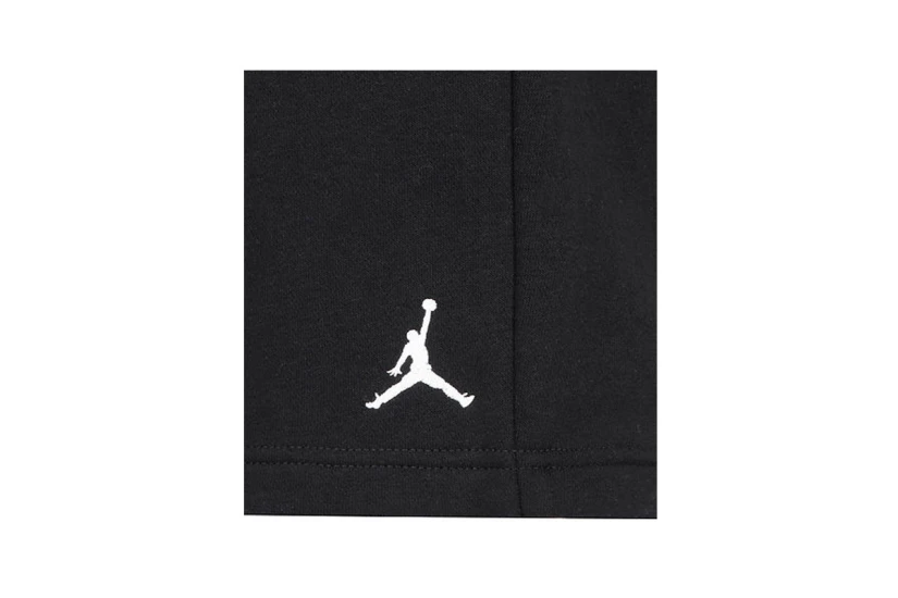 Jordan Brooklyn Fleece Παιδικό Αθλητικό Σορτς Μαύρο