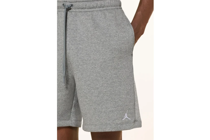 Jordan Brooklyn Fleece Παιδικό Αθλητικό Σορτς Γκρι