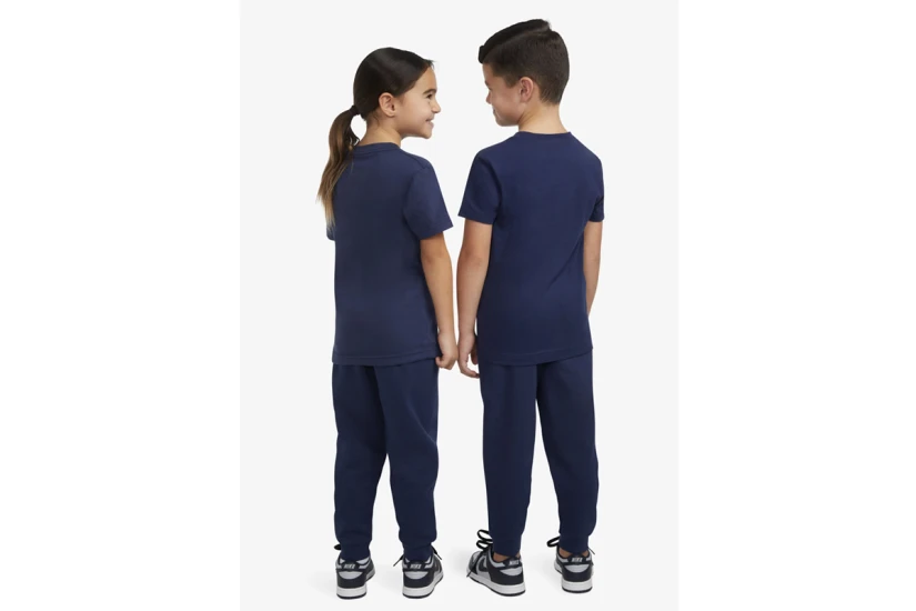 Nike Iconic Swoosh Παιδική Κοντομάνικη Μπλούζα Μπλε Σκούρο