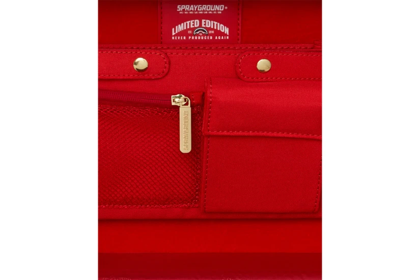 Sprayground Raised Check Τσάντα Χειρός Μαύρη, Χρυσή