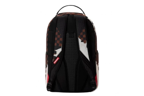 Sprayground Sharks In Paris Cotton Canvas Painted Dlxsv Backpack (910B5208NSZ)